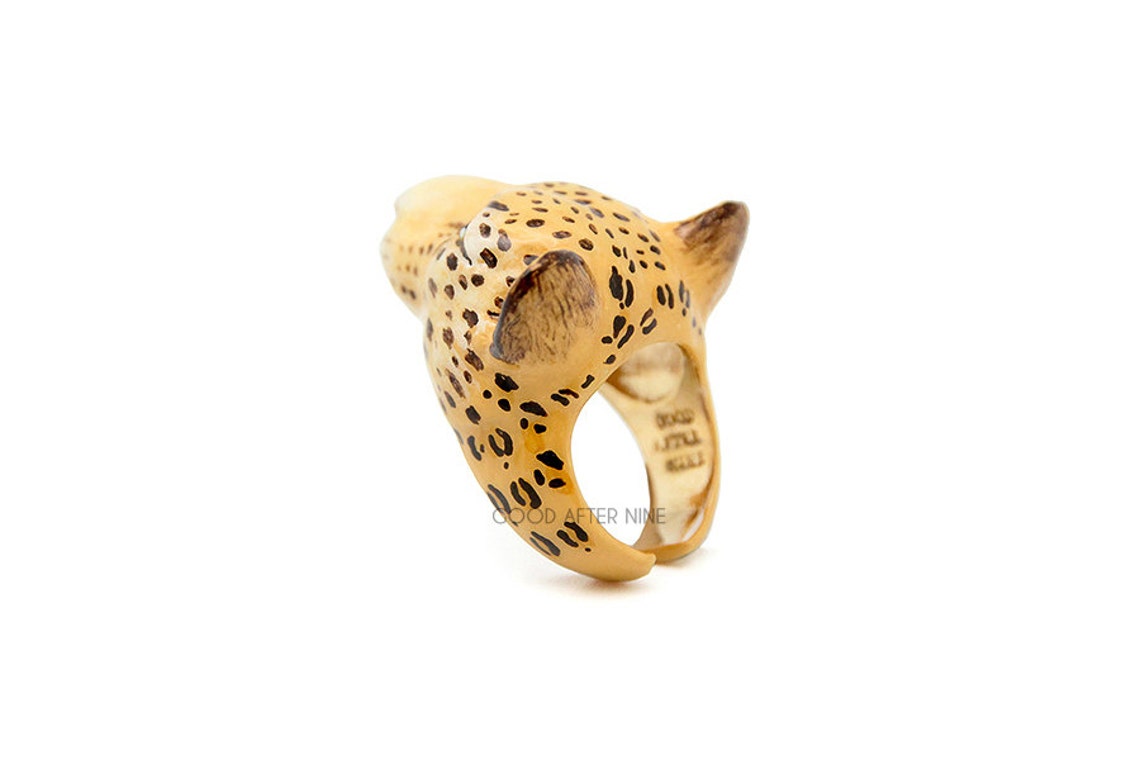 Leopard Ring Etsy