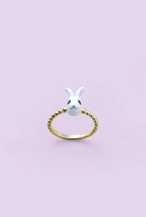 Hare Ring - Chinese zodiac animals. Sign - Rabbit ring
