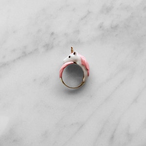 Unicorn Ring Pink , Unicorn Ring . Original from GOODAFTERNINE