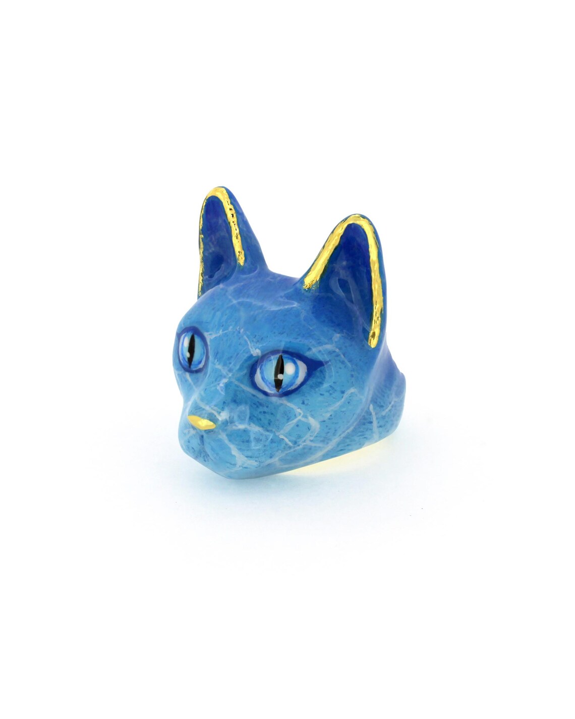 Water Cat Ring, Cat Ring, Maewmarch, Cat Jewelry, Arts Collector, Hand ...