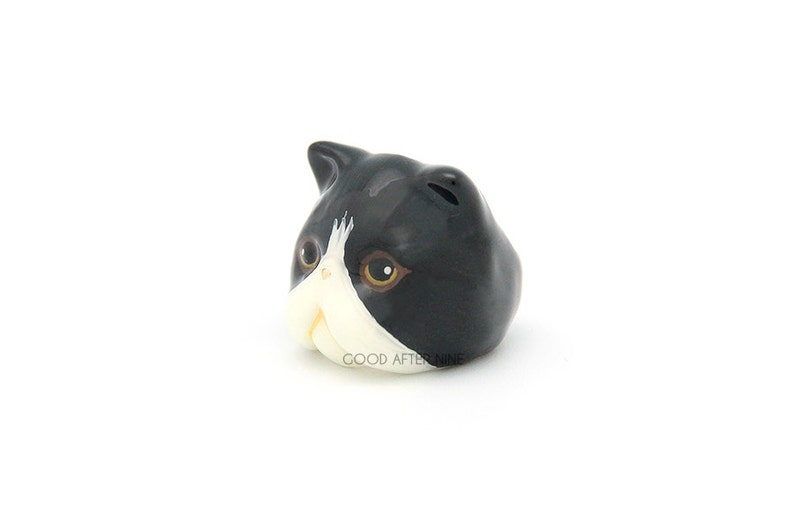 Jumpoon Cat Ring Black Persian Ring - Etsy