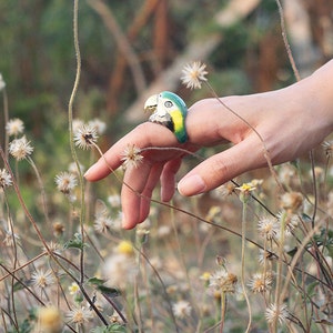 Arara Macaw Ring