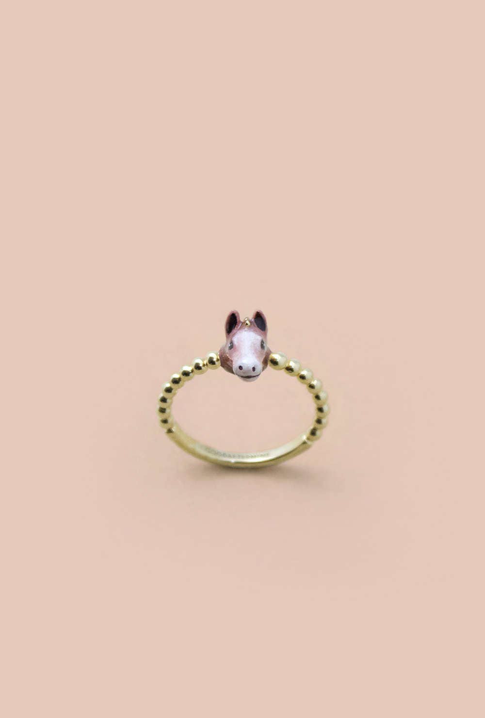 Horse Ring - Chinese zodiac animals. Sign