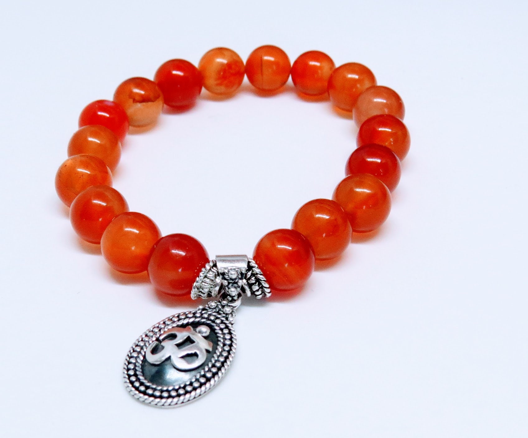 Details about   Agate bracelet with amber and cross,Bracelet,Amber,Agate,Sterling silver cross,