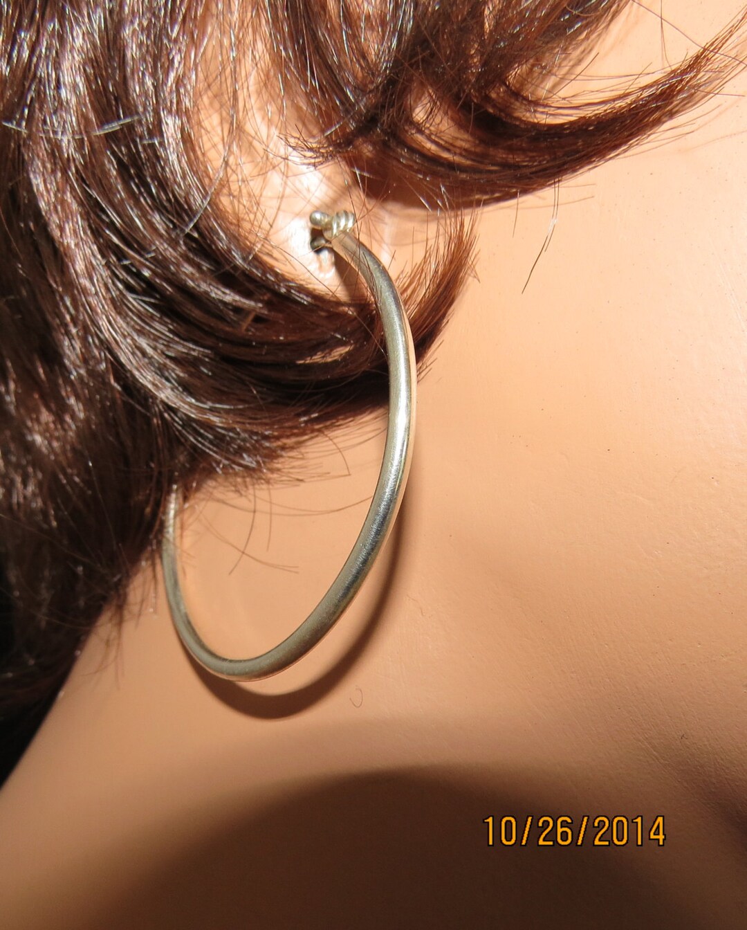 Ferris Sterling Silver Hoop Earrings main image 0
