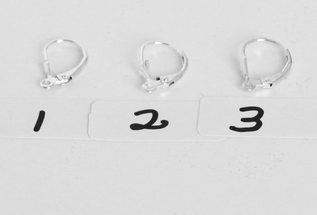 POPLYKE Orecchini A Goccia In Argento Sterling 925 Con Fiore Pressato - Ipoallergenici, 9,8x32,6 Mm, Con Confezione Regalo