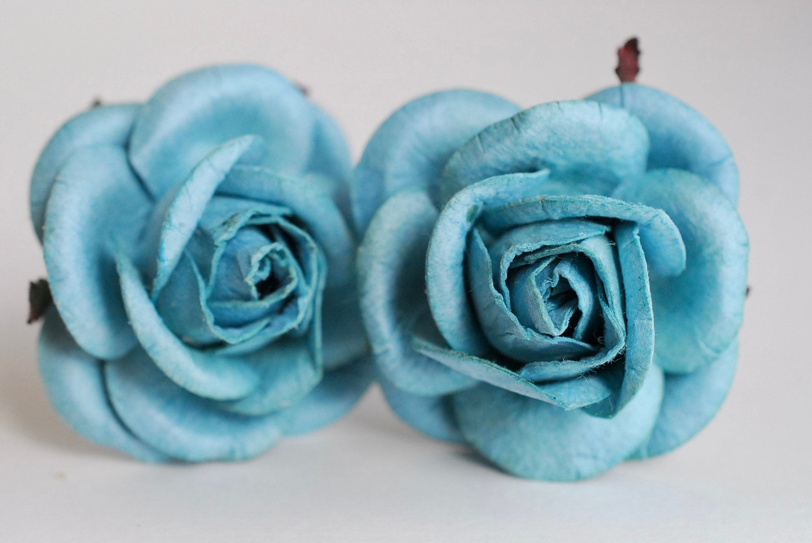 Paper Flower Supplies Centerpiece 20 Pieces Small Roses Etsy