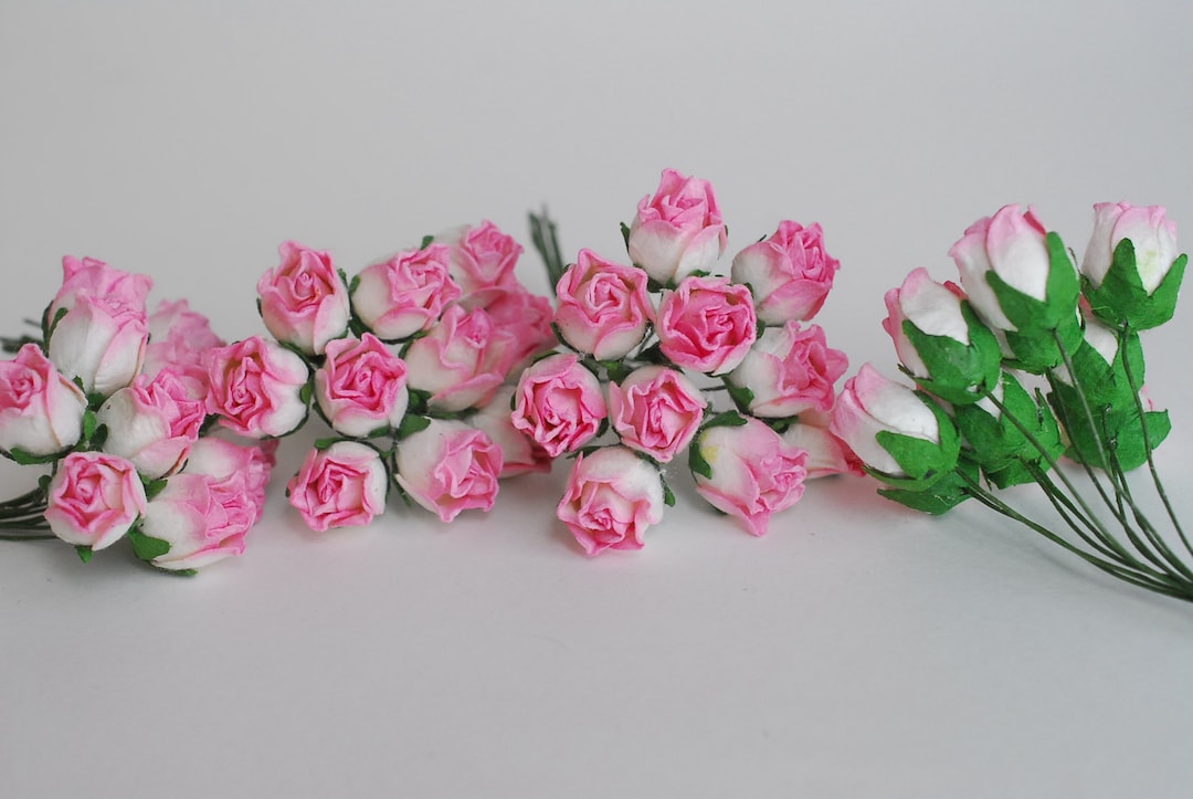 Paper Flower, Centerpieces, DIY Flower Supplies, 50 Pieces Budding ...