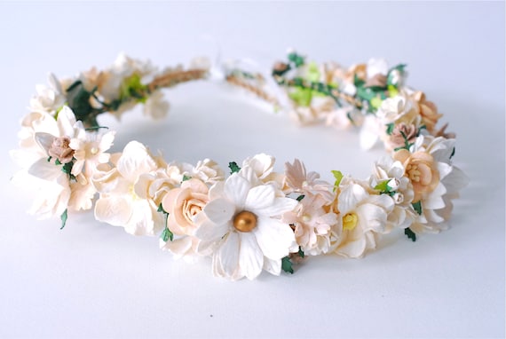 x2 ROSEBUD GIRLS HEADBANDS HEADBAND FLORAL FLOWERS BRIDESMAID FLOWERGIRL