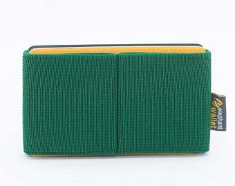 Elastische portemonnee voor dames, creditcardhouder, portemonnee voor heren en dames, slanke portemonnee, minimalistische portemonnee, modern design portemonnee, E8-portemonnee