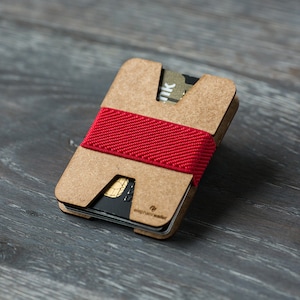 Minimalista, sottile portafoglio, porta carte di credito, uomini e donne portafogli, portafoglio sottile, design moderno portafoglio, X portafoglio, elefante