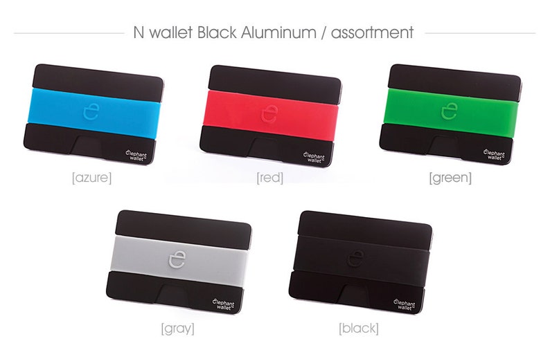 Metal Wallet RFID Protection Credit Card Holder Thin Etsy