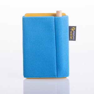 Portafoglio per donna, porta carte di credito, elastico portafoglio donna, portafoglio sottile, minimalista, moderno design portafoglio, portafoglio P