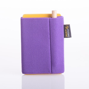 Card wallet for a woman, credit card holder, purple wallet, color wallet, slim minimalist , modern design wallet, P wallet