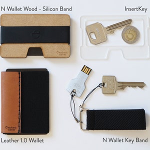 Collezione, portafogli minimalisti, portafoglio sottile, portafoglio sottile, portafoglio maschile, portafoglio da donna, titolare della carta di credito, portafoglio business