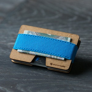 Portafoglio sottile in legno, porta carte di credito, portafoglio da uomo e da donna, portafoglio minimalista in legno, portafoglio porta monete, portafoglio dal design moderno, portafoglio N