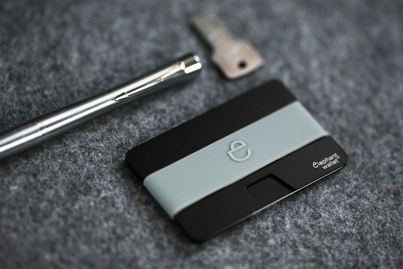 Metal Wallet RFID Protection Credit Card Holder Thin Etsy