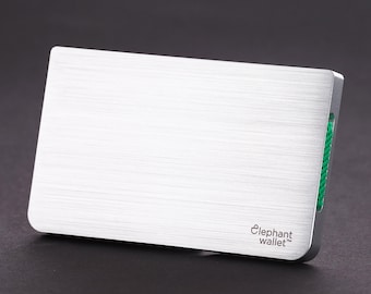 Metal wallet, slim wallet, credit card wallet, mens and womens wallet, aluminum minimalist wallet, modern design walet, N3D wallet