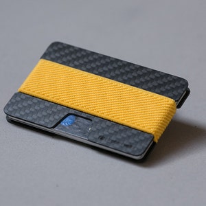 Billetera de tendencia, billetera para tarjetas de crédito, billetera para mujer, billetera para hombre, billetera minimalista y delgada, diseño moderno, billetera n, billetera de elefante