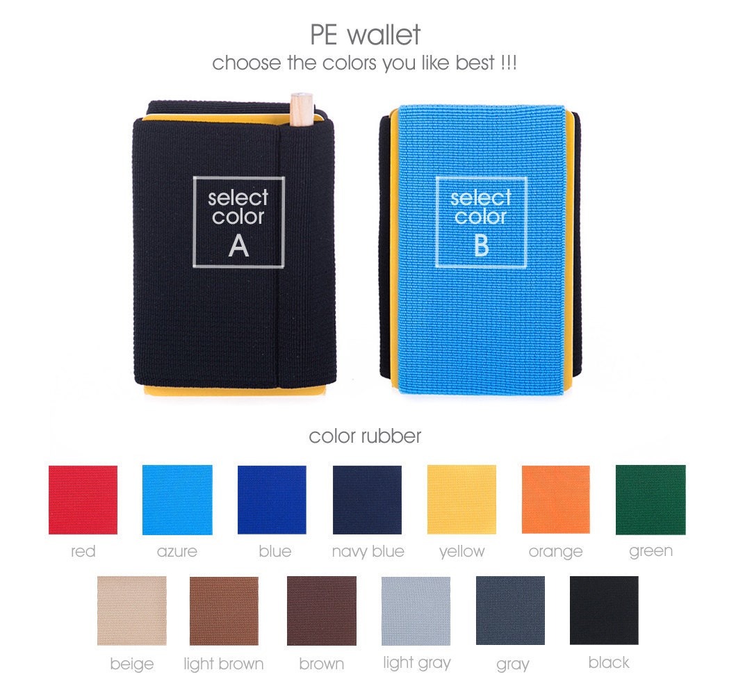 Womens Wallet Unisex Wallet Slim Wallet Minimalist Wallet Etsy