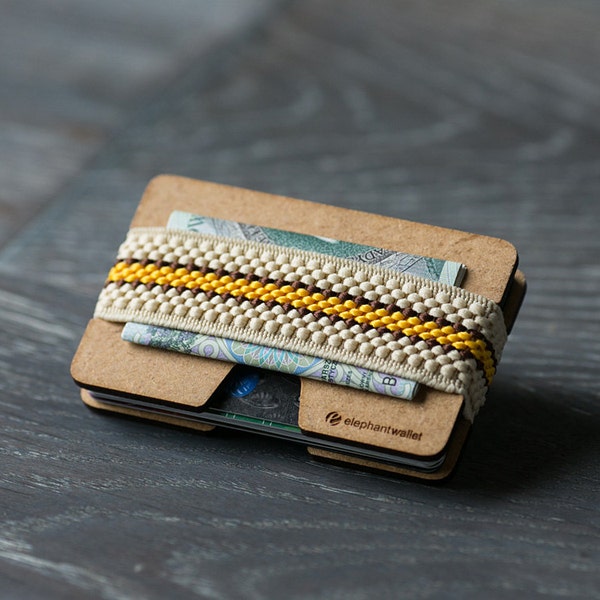 Slim wooden wallet, credit card wallet, women's and men's wallet, minimalist wallet, modern wallet, design wallet, N wallet