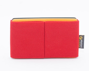 Slim wallet, credit card holder, men's and women's elastic wallet, minimalist wallet, modern design wallet, E8 wallet, Elephant Wallet