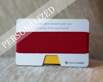 Personalized wallet, engraving credit card wallet, men's and women's wallet, aluminum wallet, wodd, carbon fiber