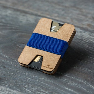 Portafoglio Unisex, portafoglio sottile, porta carte di credito, portafoglio moderno, portafoglio di design, portafoglio in legno, portafoglio X, Portafoglio Elephant