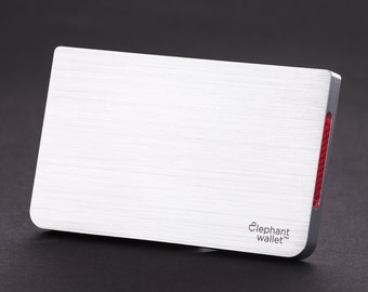 Kaartportemonnee heren, zakelijke houder, zakelijke portemonnee, creditcardhouder, slanke portemonnee, minimalistische portemonnee, modern design, N3D-portemonnee