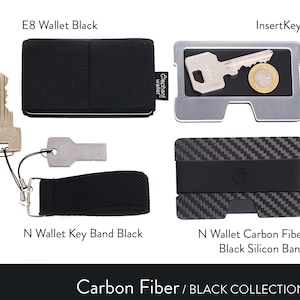 Monedero N, billetera E8, billetera unisex, billetera delgada, colección, cartera para hombres, cartera de mujeres, titular de tarjeta de crédito, monedero de elefante
