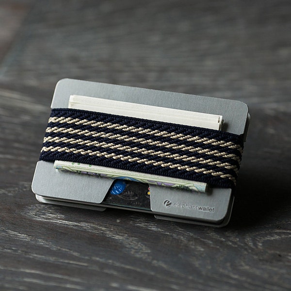 Metall Herren Brieftasche, Kreditkarte Brieftasche, dünne Brieftasche, Aluminium schlanke Brieftasche, minimalistische Brieftasche, modernes Design Brieftasche, N Brieftasche