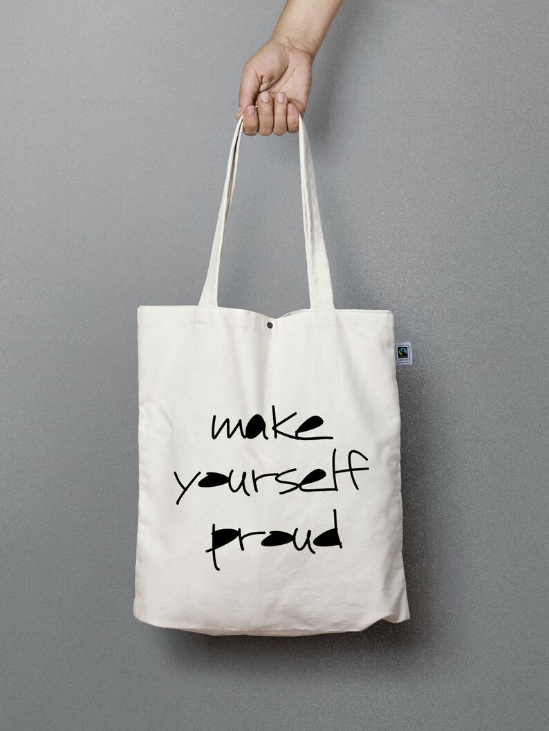 Jute Bag Make yourself Proud