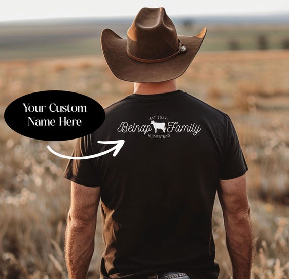 Custom Family Homestead Shirt, Homestead Shirt, Family Homestead