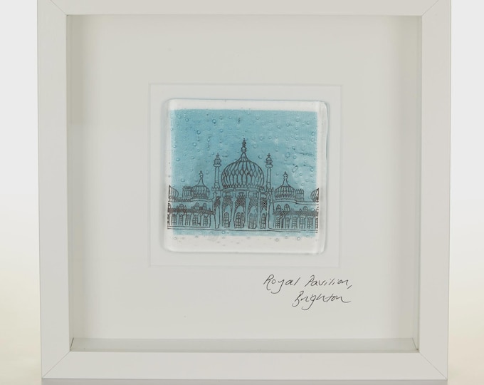 Royal Pavilion, Brighton, Framed Glass Tile