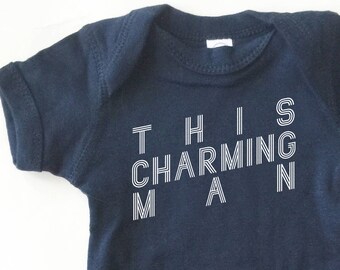 The Smiths 'This Charming Man' Baby Bodysuit