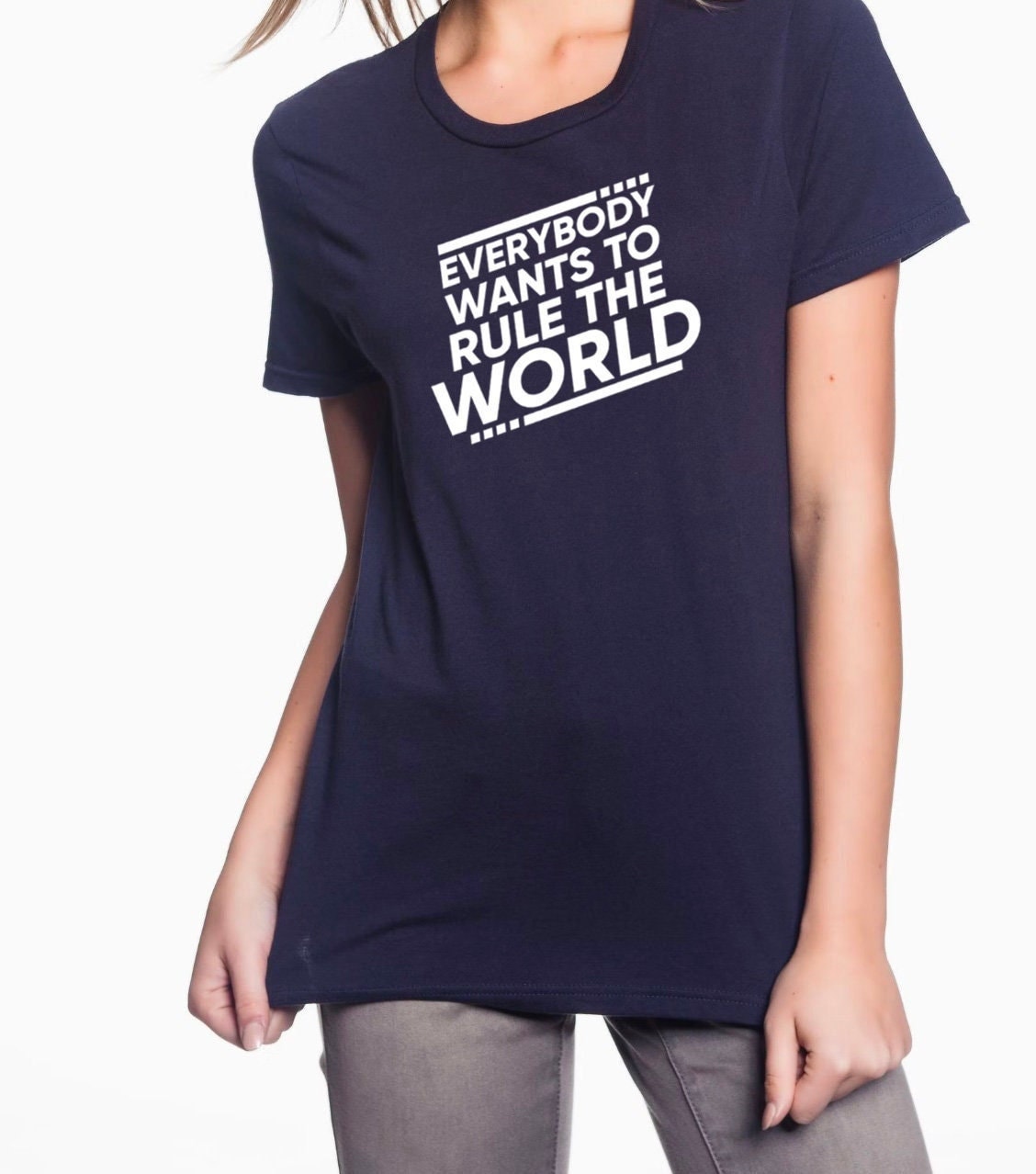 Everybody Wants To Rule The World - TEARS for FEARS shirt for WOMEN