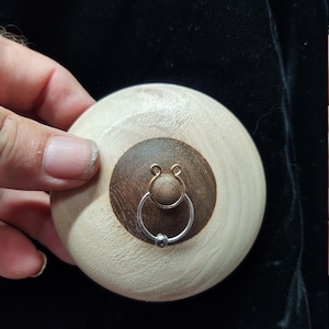 Adjustable Fake Ring – Pair of handmade Adjustable Ring nipple rings.