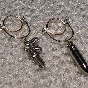 Charming Too - Pair of Handmade Non-Pierced Nipple Rings