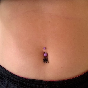 Hand painted Halloween Belly Button Rings