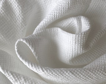 Serviette de bain en lin blanc- Grande serviette de sauna gaufrée- Cadeaux de spa- Idée cadeau- Ensemble de serviettes- Serviette de bain- Serviette de bain- Serviette de plage- Serviette de spa- Serviette douce