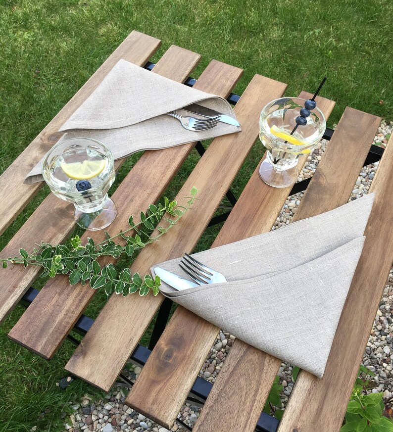 Natural Linen Napkin easter Napkins Set Occasion Etsy Ireland