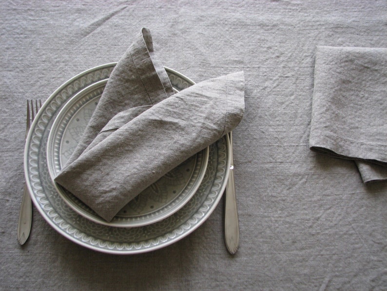 Linen Napkin Table Linen Napkins Dinner Napkins Eco Etsy