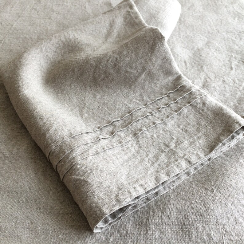 Linen bath towel- large sauna/ spa towel- natural color linen towel- eco friendly linen- bathroom favors- gift image 5