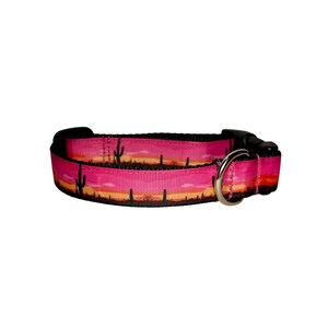 Dog Collar, Pink Desert, 1&quot;