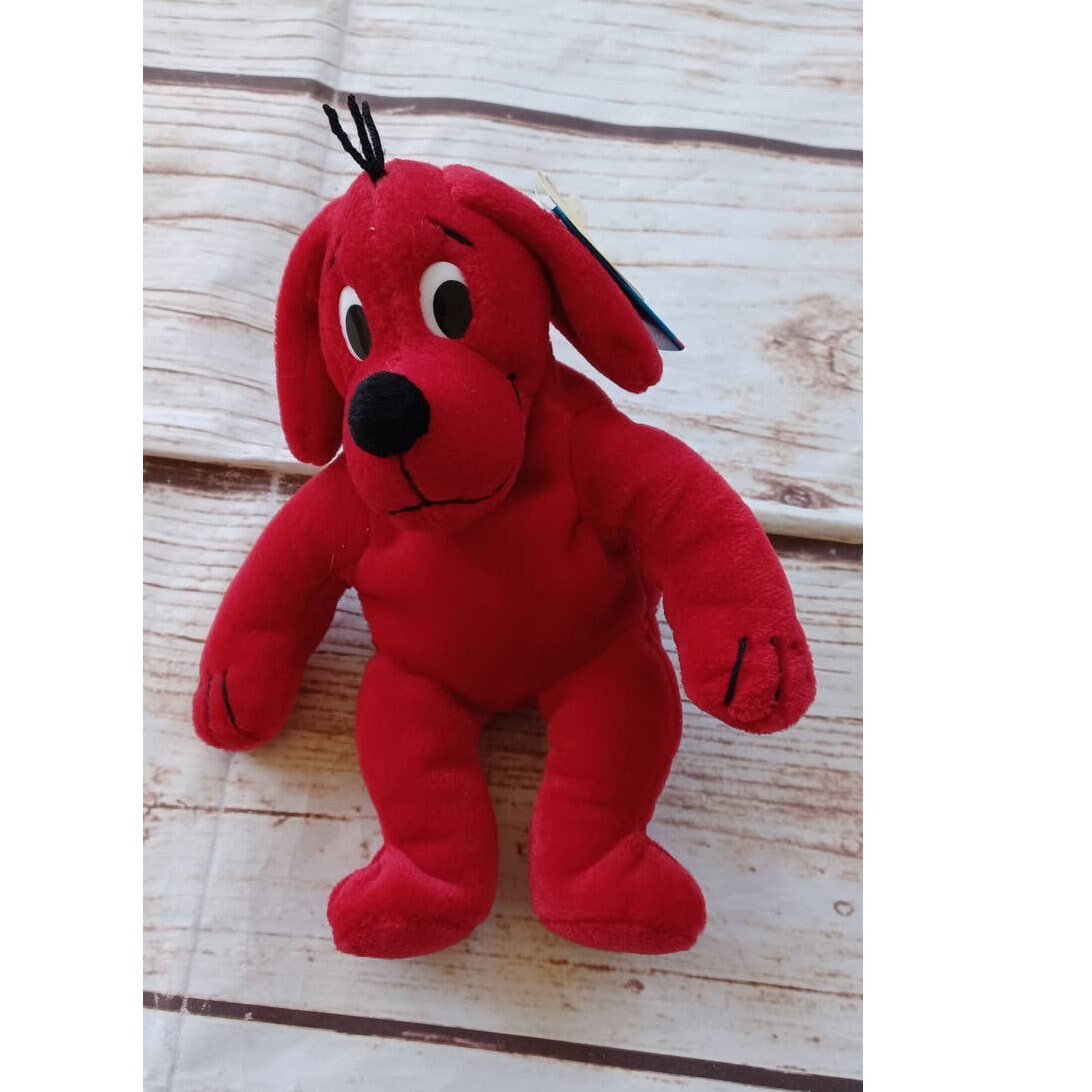 clifford the big red dog stuffed toy