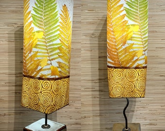Decorative Lamp | Handmade Lamp | Tall Lamp Shade | Decorative Lamp | Tall Lamp | Desk Lamp | Table Lamp | Craft Lamp | Colorful Lamp Shade