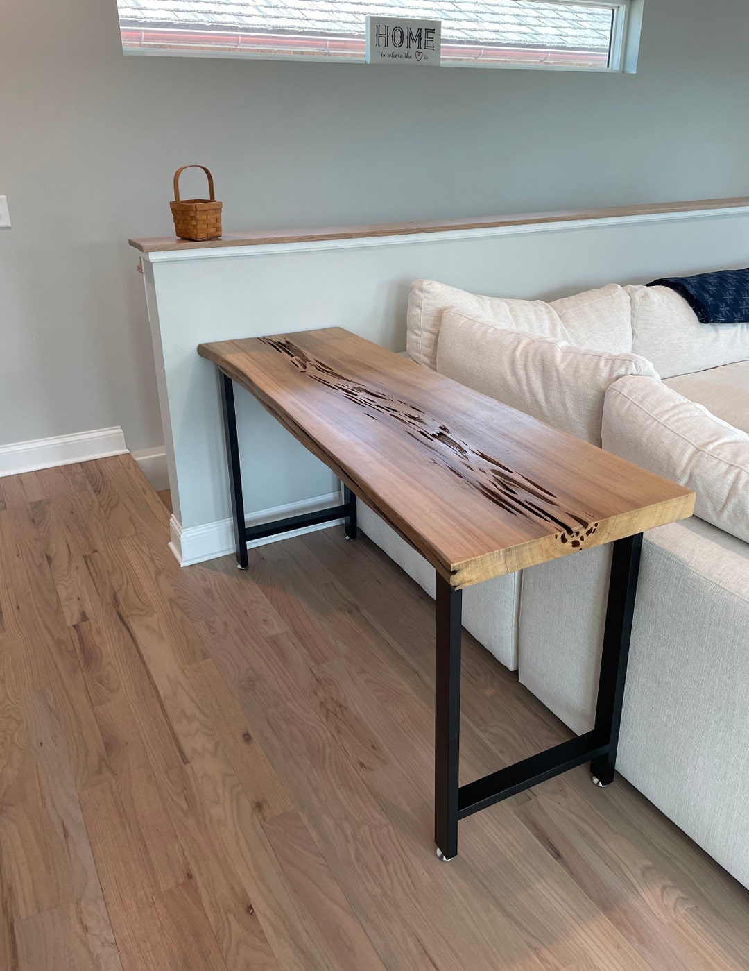 Live Edge Cypress Console/sofa Tables Etsy