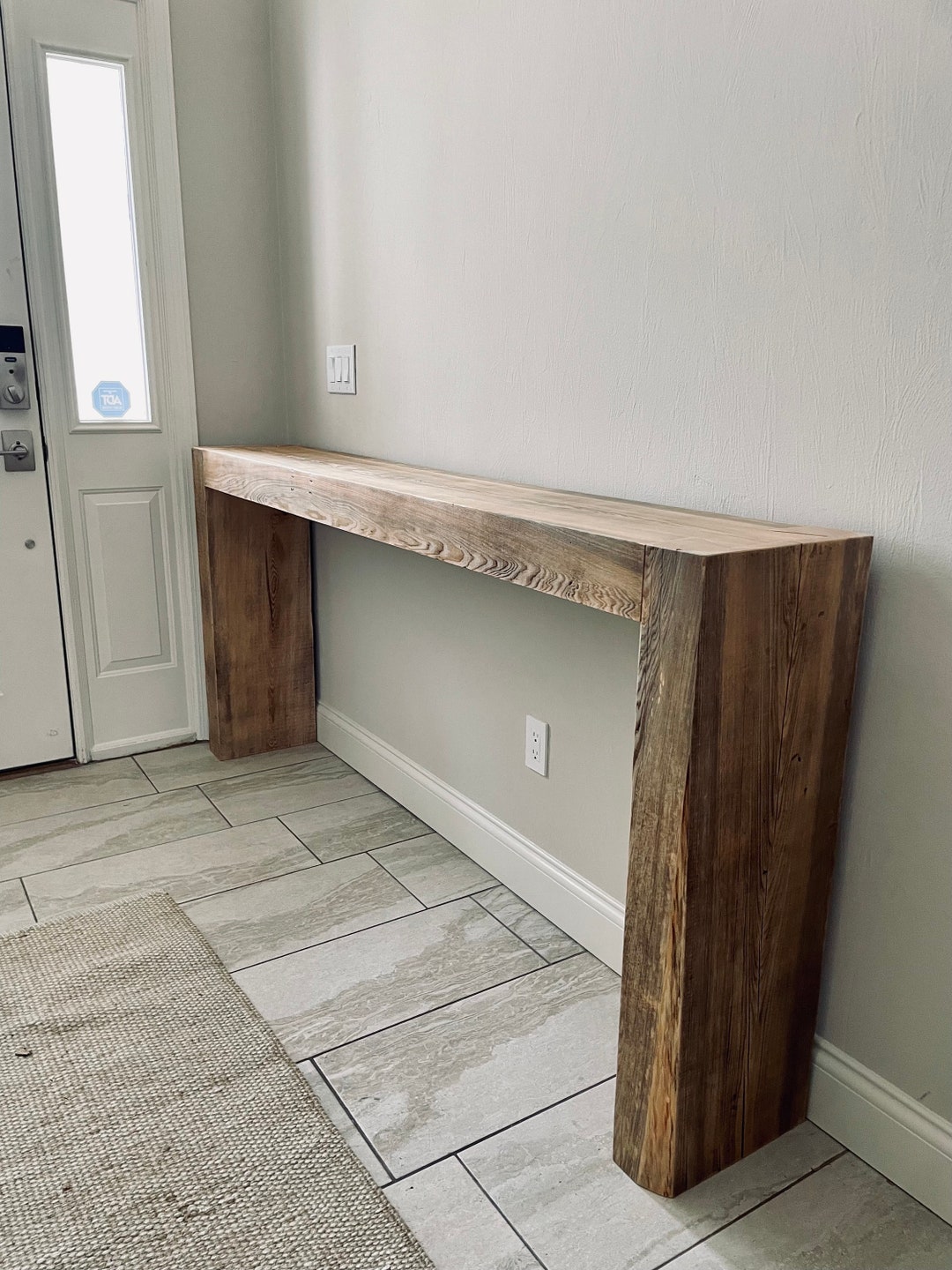 Cypress Console/entryway Table Etsy