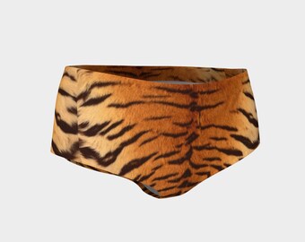 tiger booty shorts