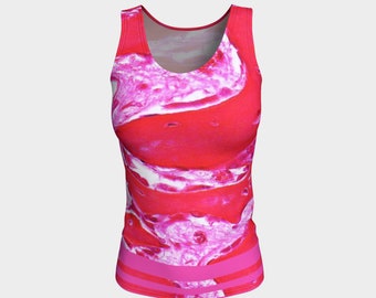 Células óseas histología tanque top Medical Science microscopio enfermería enfermería hecho a mano yoga artista deportivo original impreso ciencia chic geek desgaste